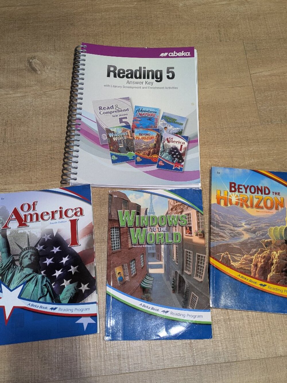 Abeka Grade 5 Reading Curriculum Bundle